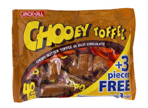 Chooey Toffee Mini Bars + 3 43 pcs /pack