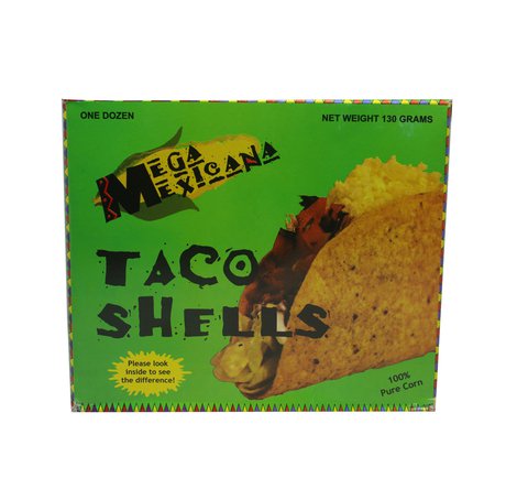 Mega Mexicana Taco Shells 130 g