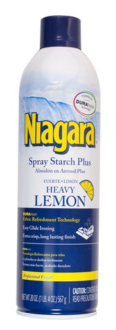 Niagara Spray Starch Plus Heavy Lemon 20 oz