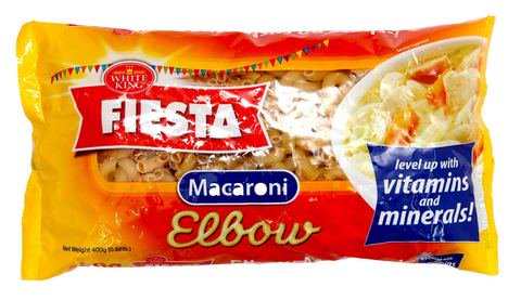 White King Fiesta Macaroni Elbow 400 g