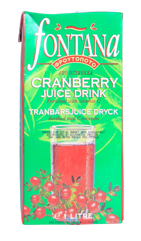 Fontana Cranberry Juice 1 l