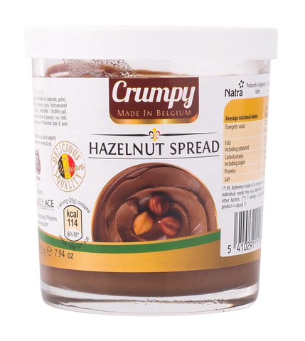 Crumpy Hazelnut Spread 225 g