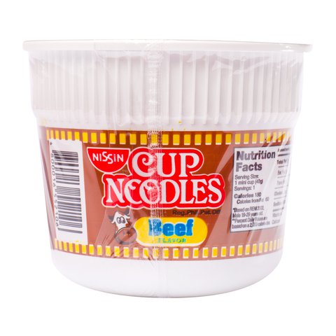 Nissin Beef Mini Cup Noodles 40 g