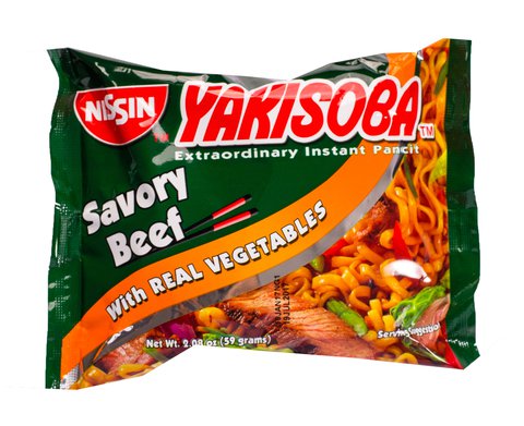 Nissin Yakisoba Savory Beef 59 g