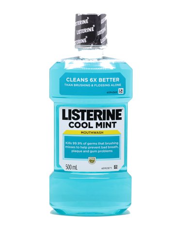 Listerine Mouthwash Cool Mint 500 ml