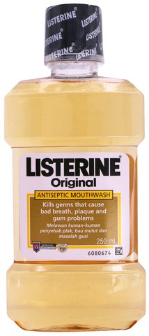 Listerine Original Antiseptic Mouthwash 250 ml