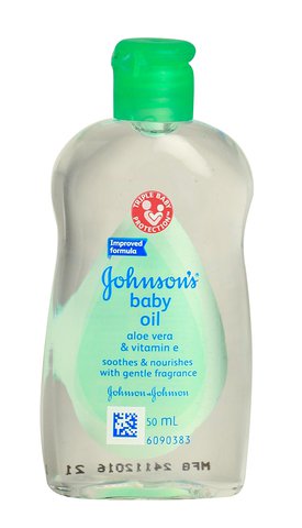 Johnson’s Baby Oil Aloe &amp; Vitamin E 50 ml