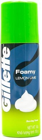 Gillette Facial Foam Lemon Lime 50 ml