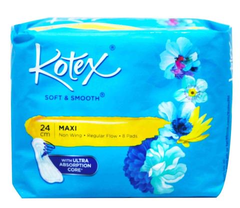 Kotex Panty Liner Smooth &amp; Smooth Maxi Non Wings 8 pcs / pack