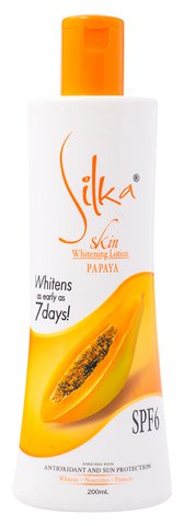 Silka Skin Lotion Papaya SPF 6 200 ml