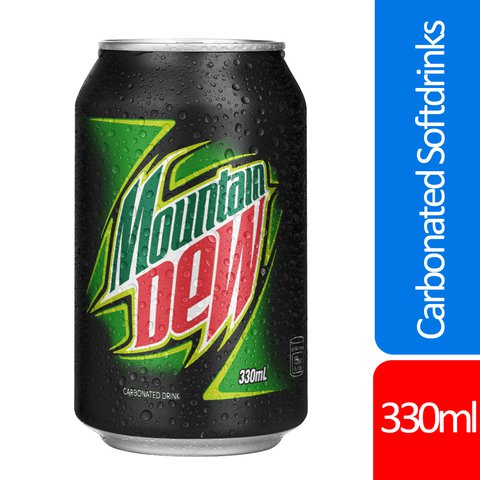 Mountain Dew Can 330 ml