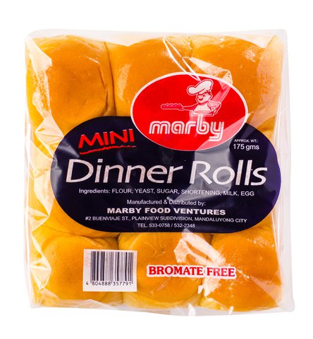 Marby Mini Dinner Rolls 175 g