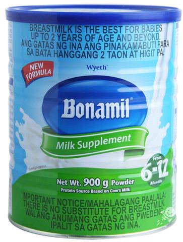 Bonamil Milk for 6-12 Months 900 g