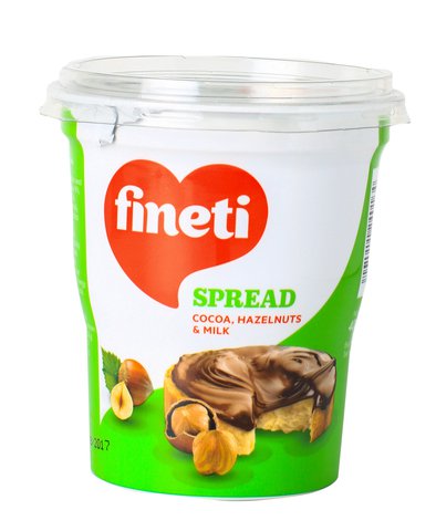 Fineti Cocoa, Hazelnuts &amp; Milk Spread 400 g