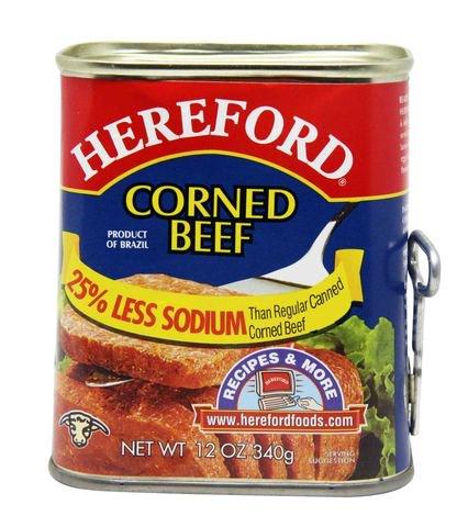 Hereford Corned Beef 25% Less Sodium 12 oz