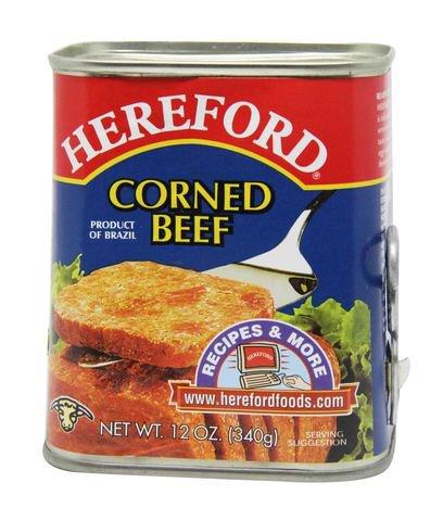 Hereford Corned Beef &amp; Hot Peppers 340 g