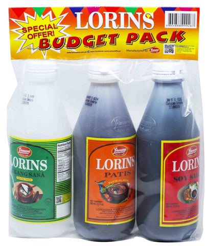 Lorins Budget Pack 1 pack (3 bottles)