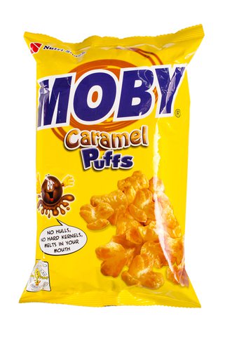 Moby Caramel Puffs Popcorn 60 g