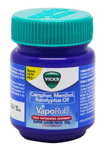Vicks VapoRub Cold Vaporising Ointment 50 g