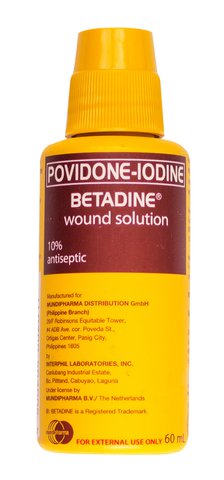 Betadine Wound Solution 60 ml