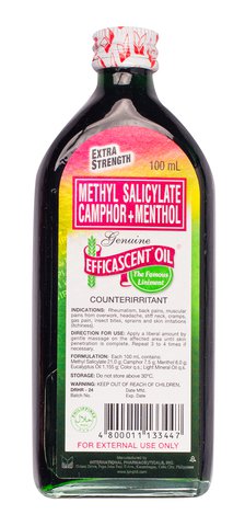 Methy Salicylate Efficascent Oil Extra Strength 100 ml