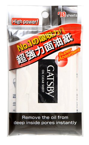 Gatsby Oil Clear Sheet 70 sheets /pack