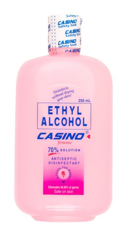 Casino Alcohol Ethyl 70% Femme 250 ml