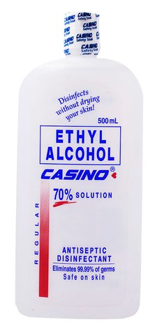Casino Ethyl Alcohol 70% Solution 500 ml