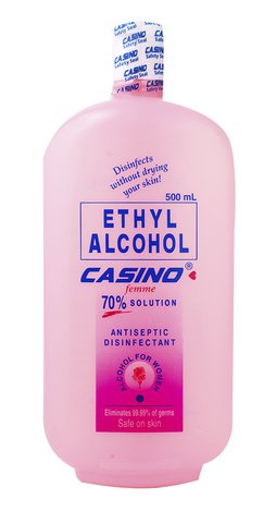 Casino Ethyl Alcohol 70% Solution Femme 500 ml