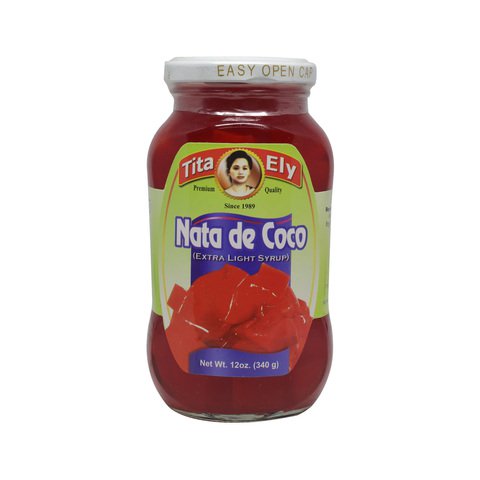 Tita Ely Nata De Coco Red 12 oz