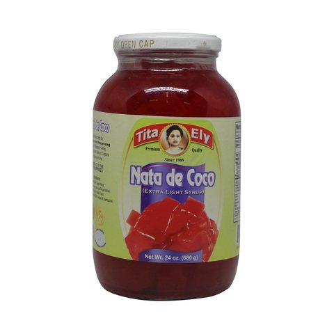 Tita Ely Nata De Coco Red 24 oz