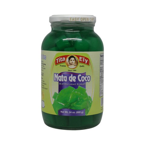 Tita Ely Nata De Coco Green 24 oz