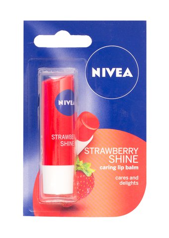 Nivea Lipcare Shine Strawberry 4.8 g