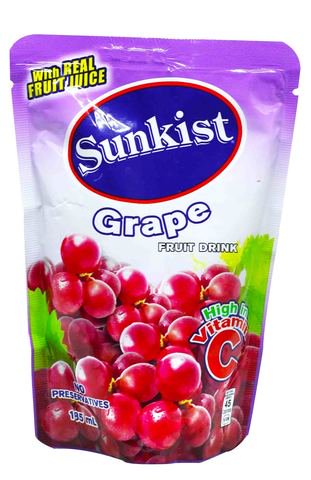 Sunkist Grape Fruit Drink 185 ml