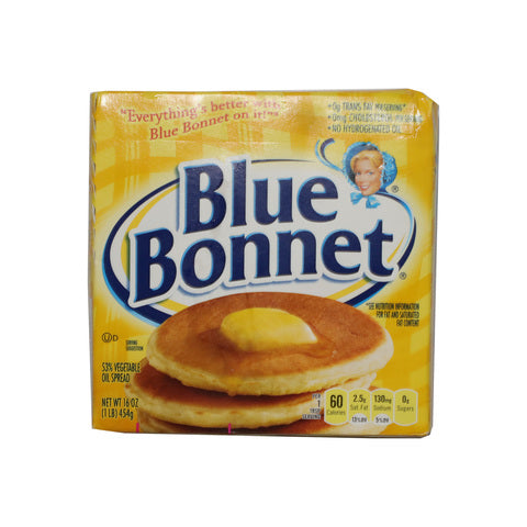 Blue Bonnet 53% Vegetable Oil Spread - Stick 454 g