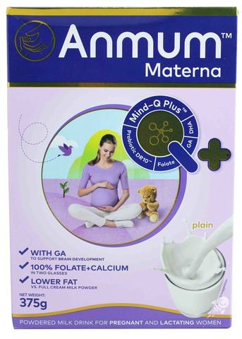 Anmum Materna Powdered Milk Drink - Plain 375 g