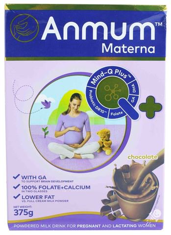 Anmum Materna Powdered Milk Drink - Chocolate 375 g