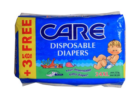 Care Baby Diaper Extra Large 24 pcs /pack
