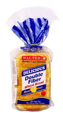 Walter Double Fiber Wheat Bread 12 slices