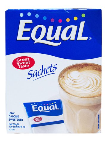 Equal Sweetener Sachets 100 sachets /pack