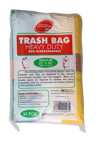 Robinsons Supersavers Trash Bag Medium Combo 30 pcs /pack