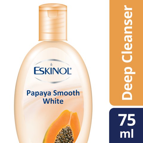 Eskinol Deep Cleanser Papaya Smooth White 75 ml