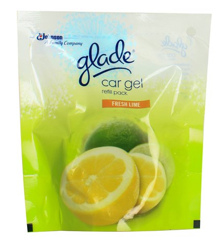 Glade Car Gel Fresh Lime Refill 60 g