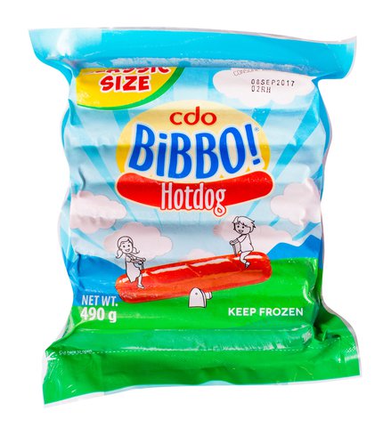Bibbo Hotdog Regular 490 g