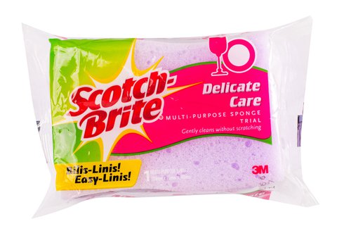 Scotch Brite Delicate Care Multi-Purpose Sponge Trial 1 pc