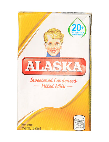 Alaska Sweetened Condensed Milk Tetra 250 ml