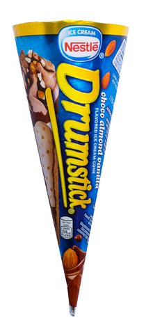 Nestle Choco Almond Vanilla Drumstick Ice Cream 110 ml