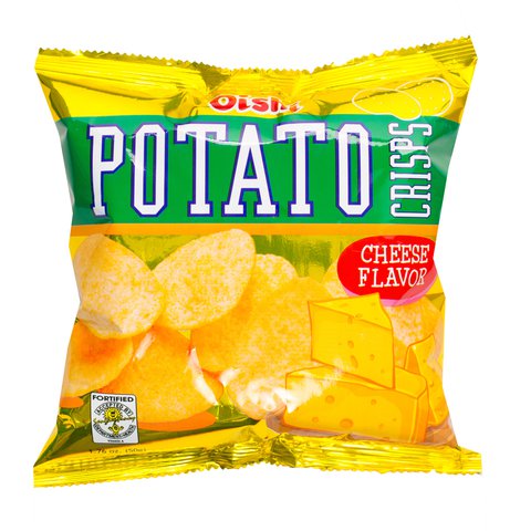 Oishi Potato Crisps Cheese Flavor 50 g