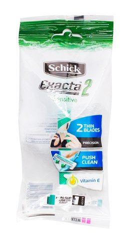 Schick Razor Exacta 2 Sensitive Green 1 pc