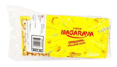 Nagaraya Original Cracker Nuts 10 packs (20 g)